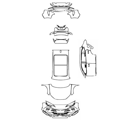 Pre-Cut PPF BYD Song Plus DM-i 2025 - PPF-Kits