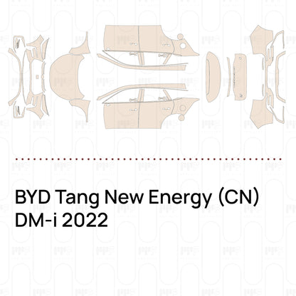 PPF prédécoupé BYD Tang New Energy (CN) DM-i 2022