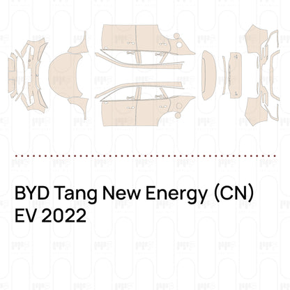 PPF prédécoupé BYD Tang New Energy (CN) EV 2022