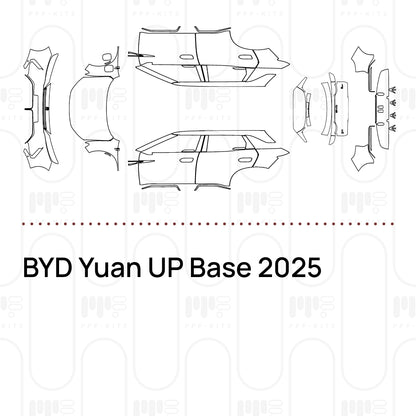 PPF prédécoupé BYD Yuan UP Base 2025