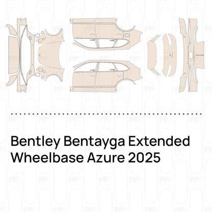 PPF prédécoupé Bentley Bentayga Extended Wheelbase Azure 2025