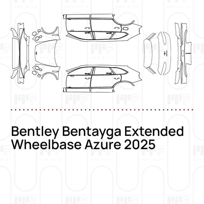 PPF prédécoupé Bentley Bentayga Extended Wheelbase Azure 2025