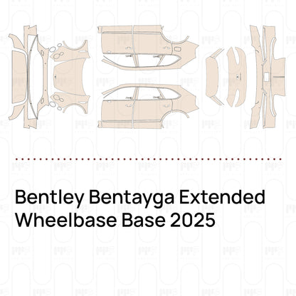 PPF prédécoupé Bentley Bentayga Extended Wheelbase Base 2025