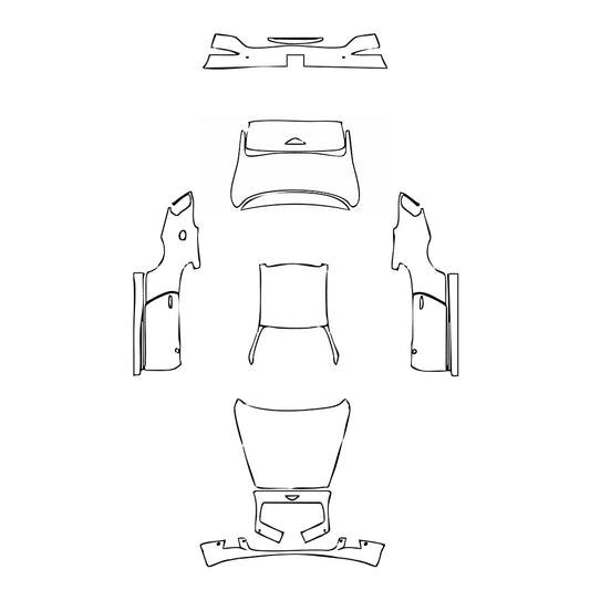 Pre-Cut PPF Bentley Continental GT Coupe 2013 - PPF-Kits