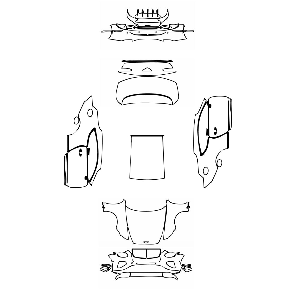 Pre-Cut PPF Bentley Continental GT Speed First Edition Coupe 2025 - PPF-Kits