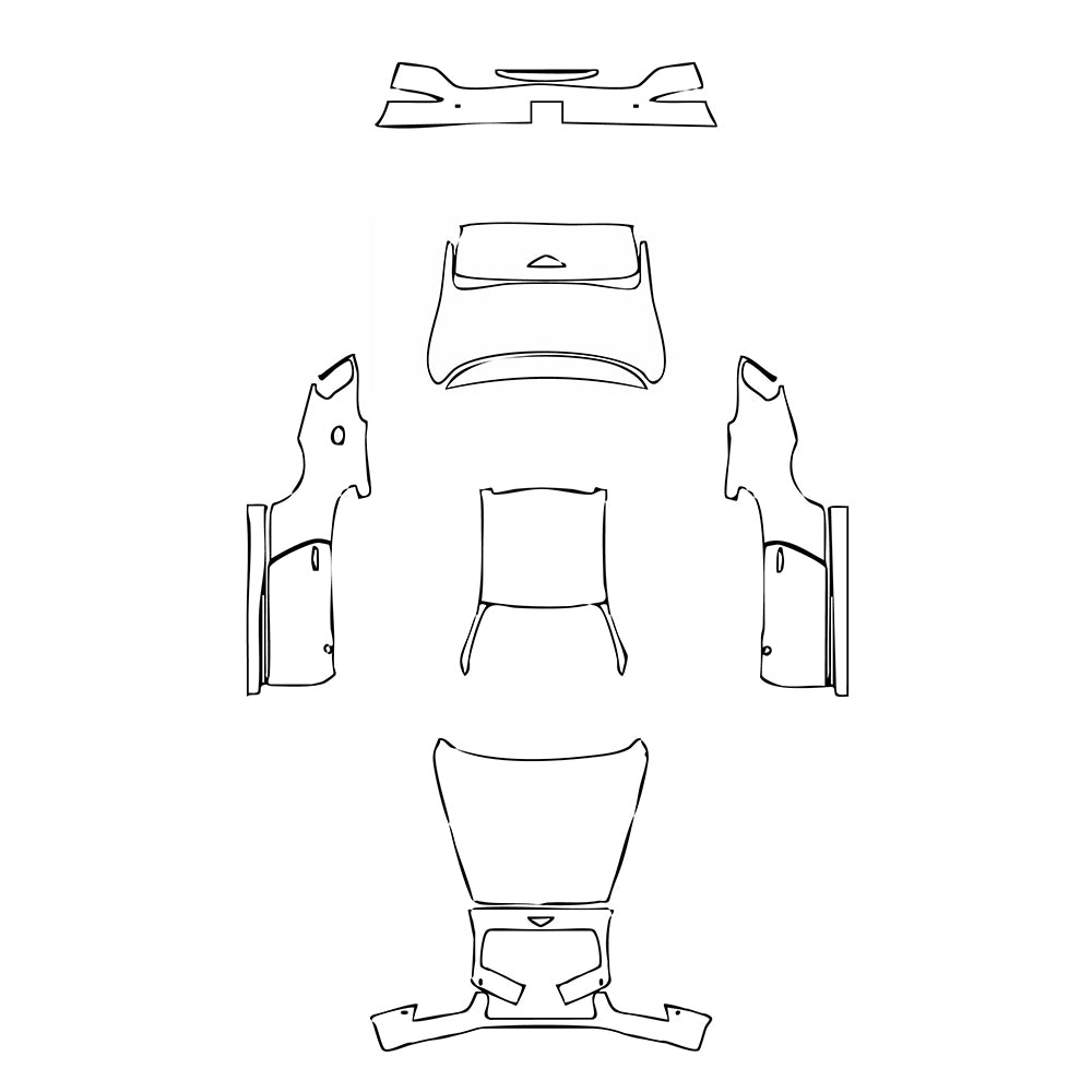 Pre-Cut PPF Bentley Continental GT V8 Coupe 2012 - PPF-Kits