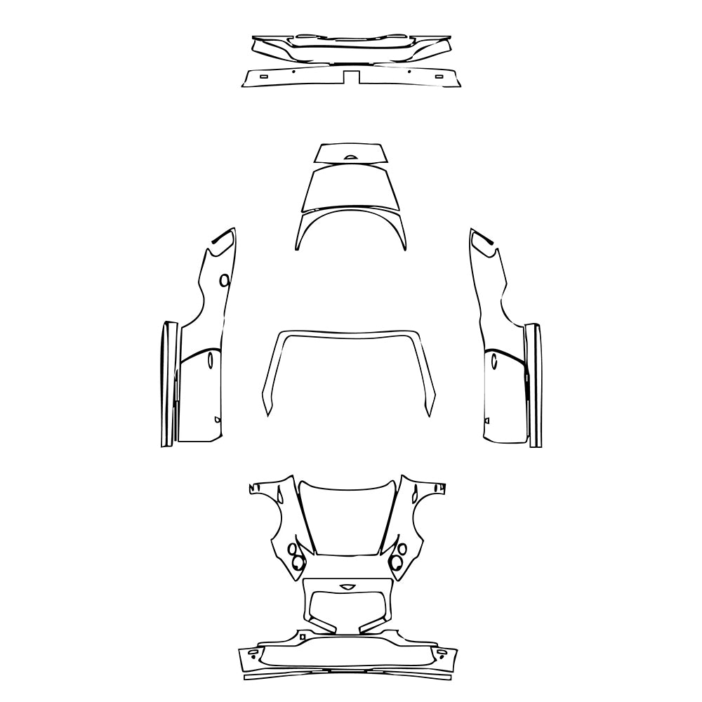 Pre-Cut PPF Bentley Continental GT V8 S Convertible 2017 - PPF-Kits