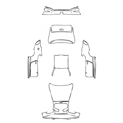 Pre-Cut PPF Bentley Continental GT V8 S Coupe 2015 - PPF-Kits