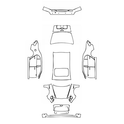 Pre-Cut PPF Bentley Flying Spur V8 2018 - PPF-Kits