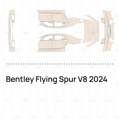 PPF prédécoupé Bentley Flying Spur V8 2024