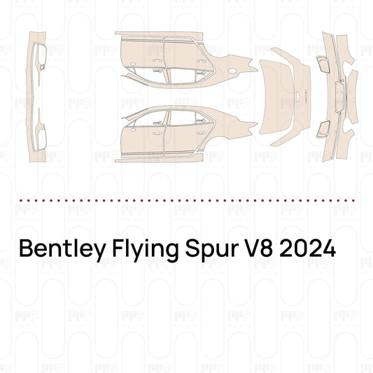 PPF prédécoupé Bentley Flying Spur V8 2024