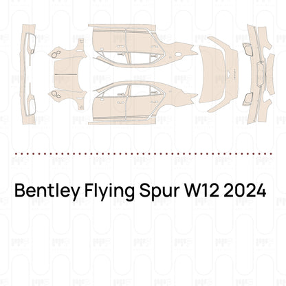 PPF prédécoupé Bentley Flying Spur W12 2024