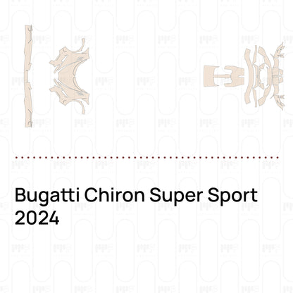 PPF prédécoupé Bugatti Chiron Super Sport 2024