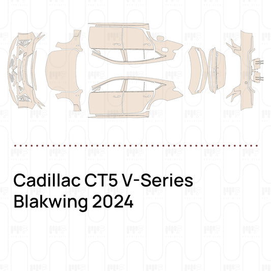 PPF prédécoupé Cadillac CT5 V-Series Blakwing 2024