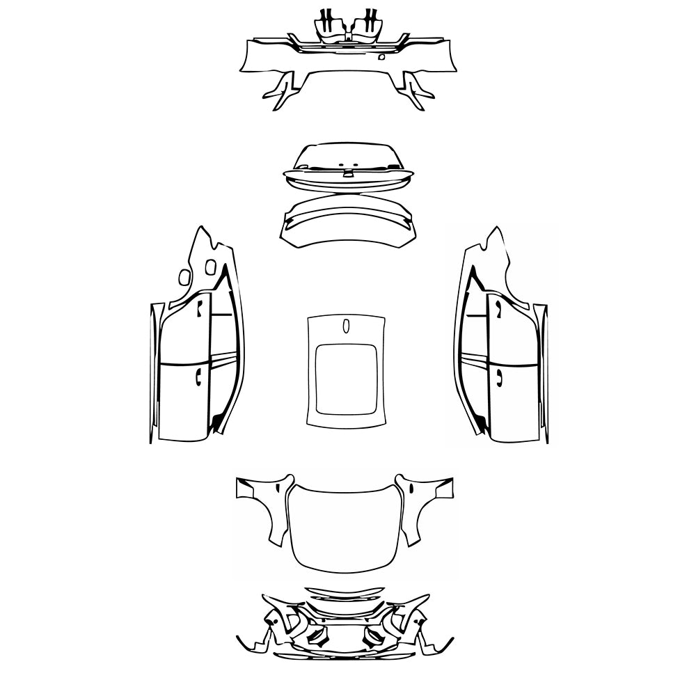 PPF prédécoupé Cadillac CT5 V-Series Blakwing 2025