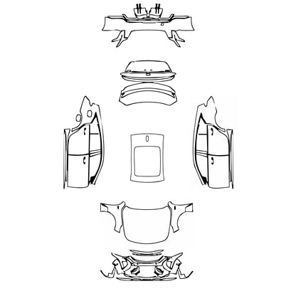PPF prédécoupé Cadillac CT5 V-Series Blakwing 2025