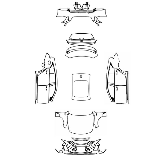 PPF prédécoupé Cadillac CT5 V-Series Blakwing 2025