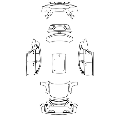 PPF prédécoupé Cadillac CT5 (CN) Sport 2025
