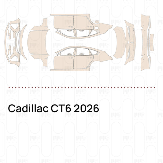 PPF prédécoupé Cadillac CT6 2026