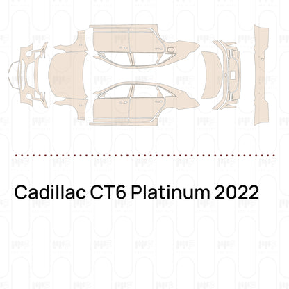 PPF prédécoupé Cadillac CT6 Platinum 2022