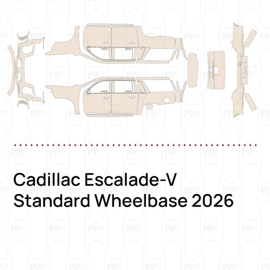 PPF prédécoupé Cadillac Escalade-V Standard Wheelbase 2026