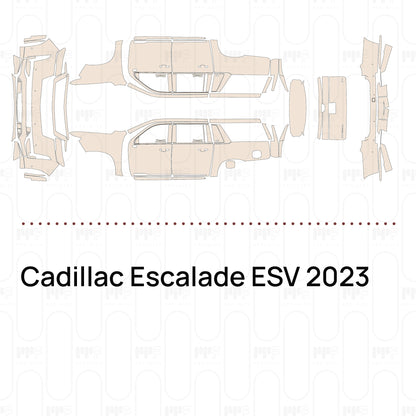 PPF prédécoupé Cadillac Escalade ESV 2023