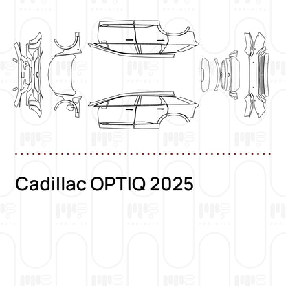PPF prédécoupé Cadillac OPTIQ 2025