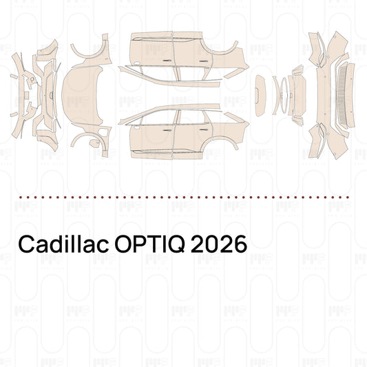 PPF prédécoupé Cadillac OPTIQ 2026