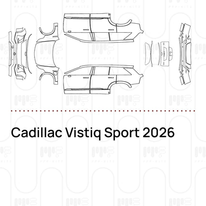 PPF prédécoupé Cadillac Vistiq Sport 2026