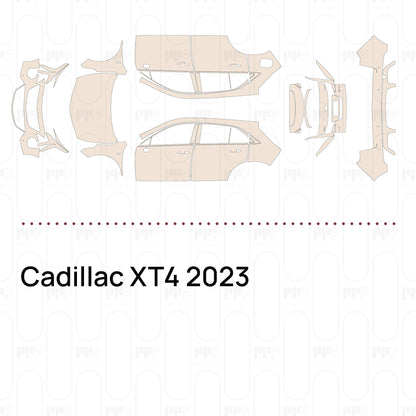 PPF prédécoupé Cadillac XT4 2023