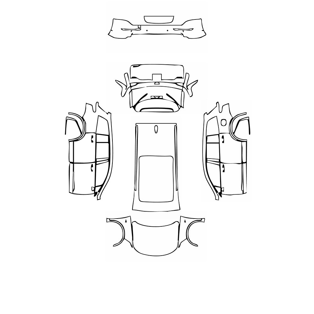 Pre-Cut PPF Cadillac XT6 Luxury 2021 - PPF-Kits