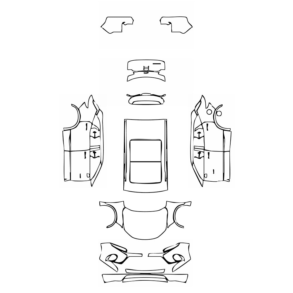 Pre-Cut PPF Chevrolet Blazer RS 2023 - PPF-Kits