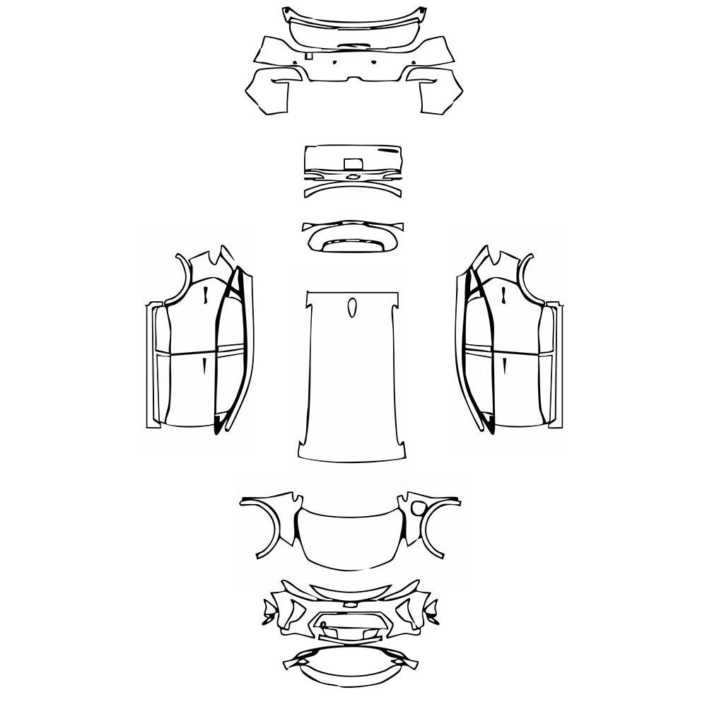 Pre-Cut PPF Chevrolet Bolt EUV LT 2023 - PPF-Kits