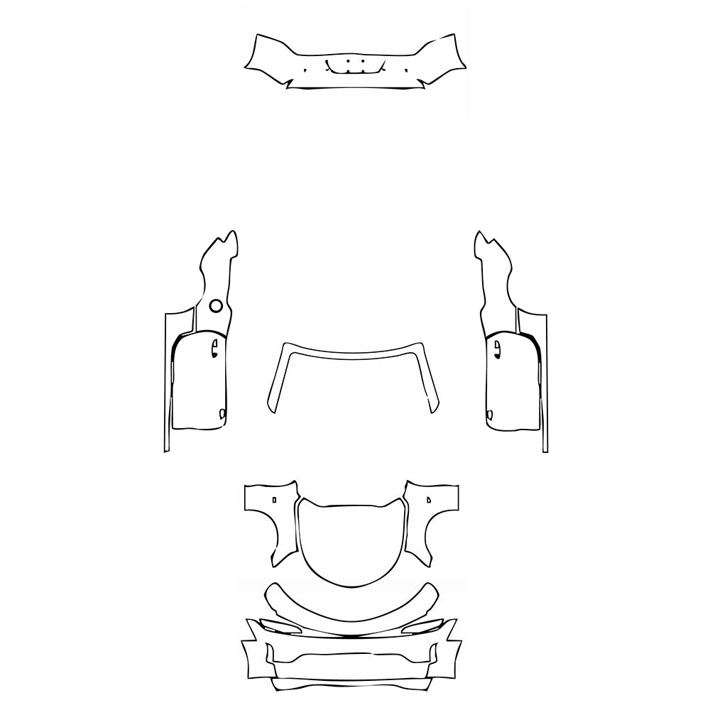 Pre-Cut PPF Chevrolet Camaro LT Convertible 2021 - PPF-Kits