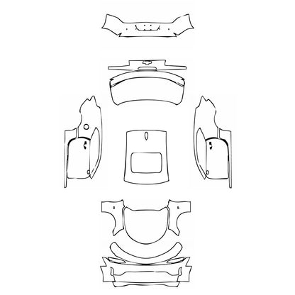 Pre-Cut PPF Chevrolet Camaro LT Coupe 2023 - PPF-Kits