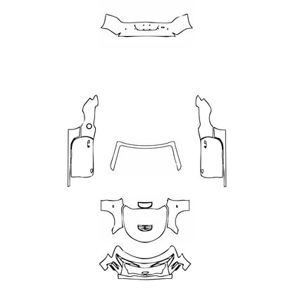 Pre-Cut PPF Chevrolet Camaro SS Convertible 2019 - PPF-Kits