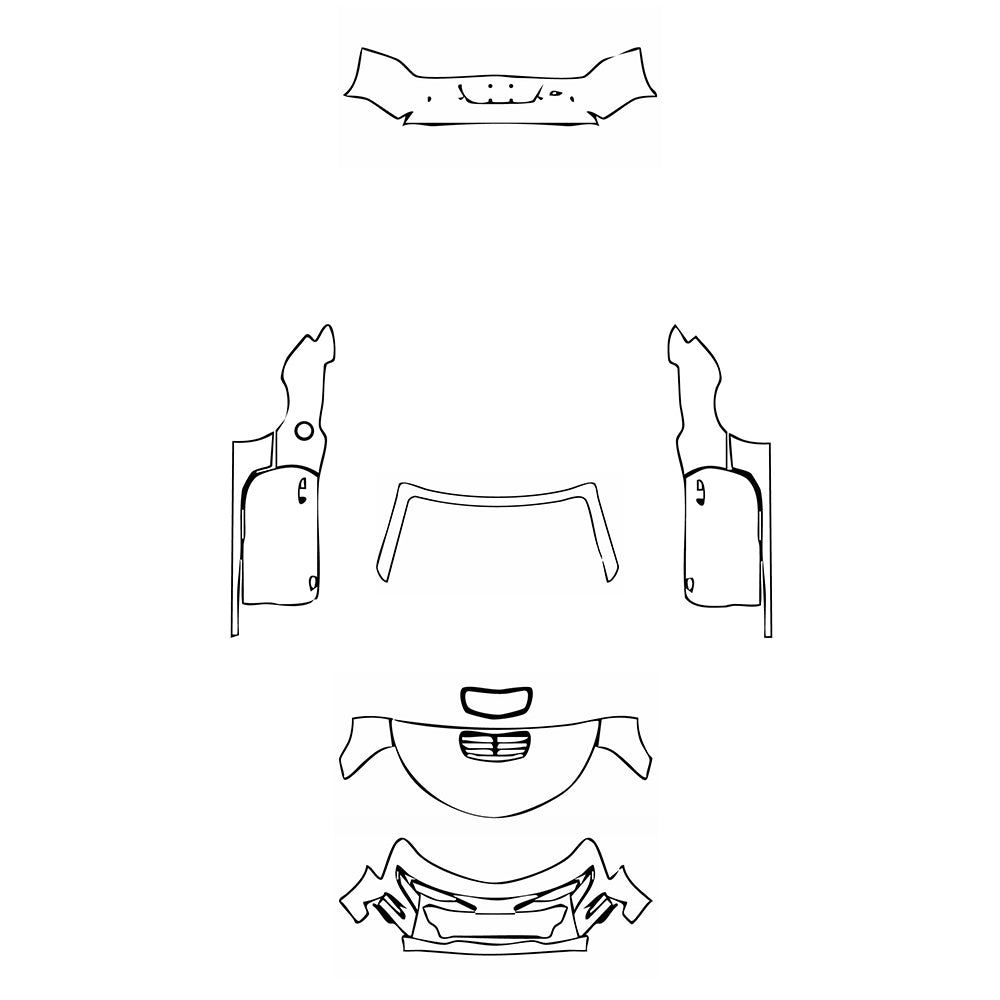 Pre-Cut PPF Chevrolet Camaro SS Convertible 2023 - PPF-Kits