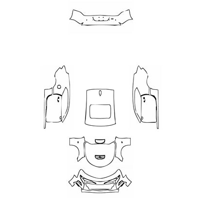 Pre-Cut PPF Chevrolet Camaro SS Coupe 2023 - PPF-Kits
