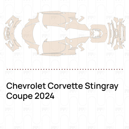 PPF prédécoupé Chevrolet Corvette Stingray Coupe 2024
