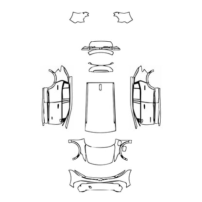 Pre-Cut PPF Chevrolet Equinox EV LT 2025 - PPF-Kits