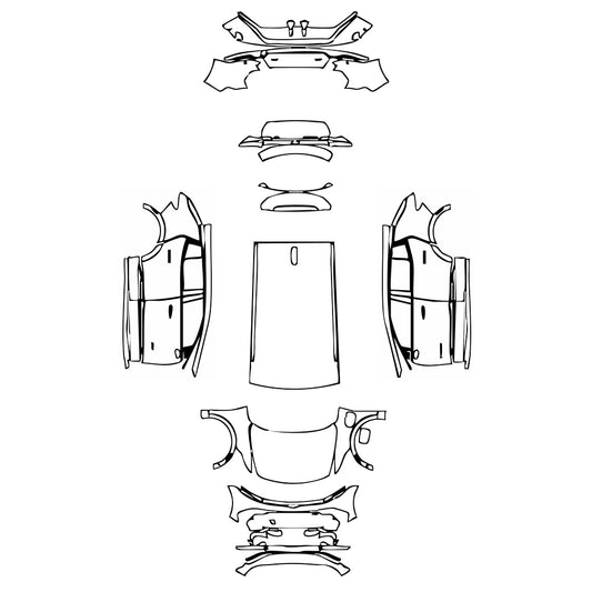 Pre-Cut PPF Chevrolet Equinox EV RS 2024 - PPF-Kits