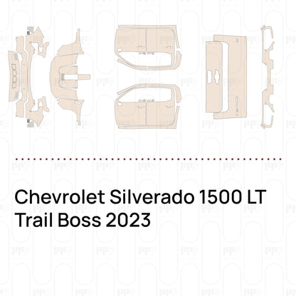 PPF prédécoupé Chevrolet Silverado 1500 LT Trail Boss 2023