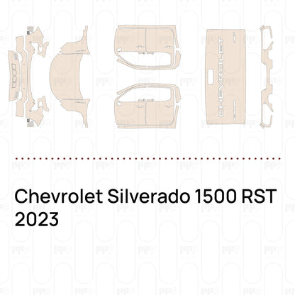 PPF prédécoupé Chevrolet Silverado 1500 RST 2023