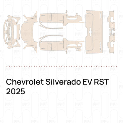 PPF prédécoupé Chevrolet Silverado EV RST 2025