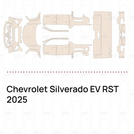 PPF prédécoupé Chevrolet Silverado EV RST 2025