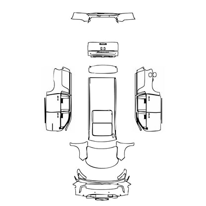Pre-Cut PPF Chevrolet Suburban LS 2022 - PPF-Kits