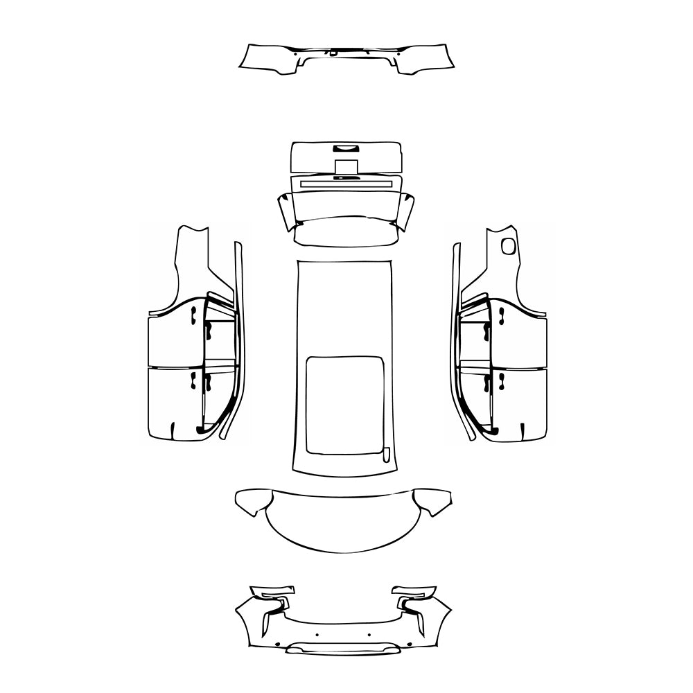 Pre-Cut PPF Chevrolet Tahoe High Country 2022 - PPF-Kits