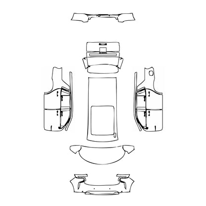 Pre-Cut PPF Chevrolet Tahoe High Country 2023 - PPF-Kits