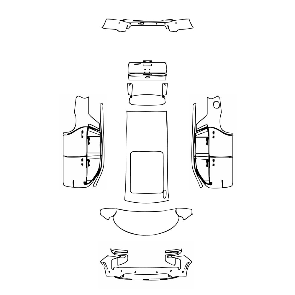 PPF prédécoupé Chevrolet Tahoe High Country 2025