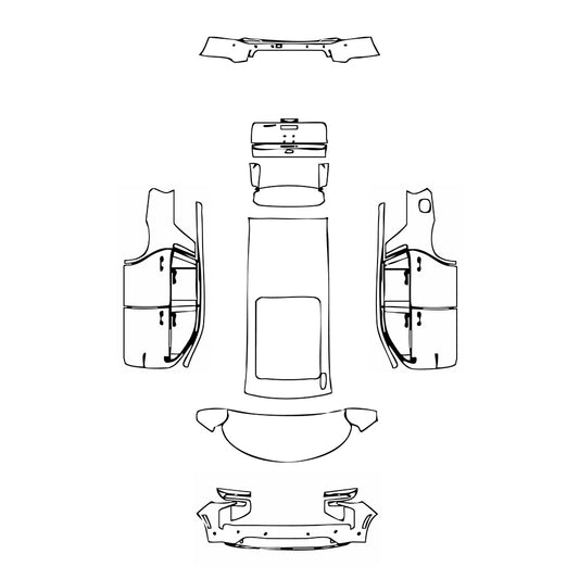 PPF prédécoupé Chevrolet Tahoe High Country 2025